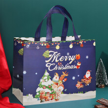 Wiederverwendbare Weihnachtstasche, Geschenktasche, 32 cm