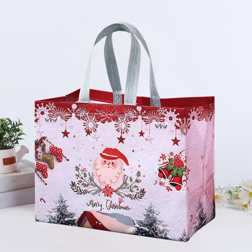 Sacolas de Natal com Alças – Reutilizáveis e Festivas 2