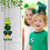 Dørophæng til St. Patricks dag – Guldmønt Shamrock, 25x 1