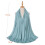 Women's cotton head scarf solid color long wrap 3