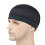 Bonnet de nuit extra large en soie pour cheveux – Noir 2