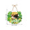 St. Patrick's Day Door Hanger Shamrock Green Decor 2