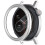 Compatível com CMF Watch Pro 2: Aro Metálico + Película de Vidro Silver 6