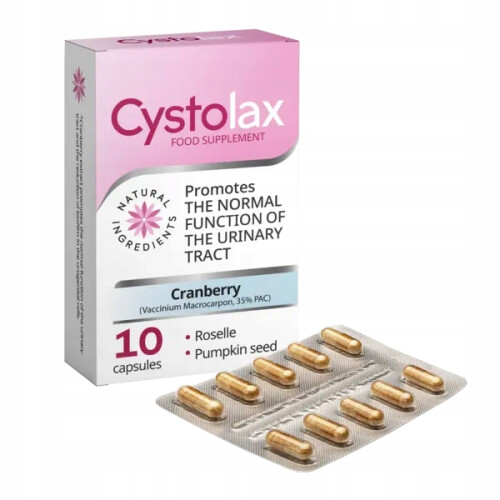 Cystolax 10 ks močový systém