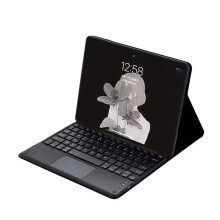 Schwarze Bluetooth-Tastaturhülle für Lenovo M10 Plus 10.6"