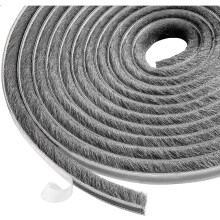 Viltafdichtingstape, geluidsisolerende en energiebesparende strip met hoge dichtheid voor schuifdeuren/ramen/kasten, zelfklevend en innovatief.