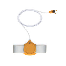 Bettnässer-Alarm mit Kabelclip – Zuverlässige Hilfe bei Inkontinenz Orange