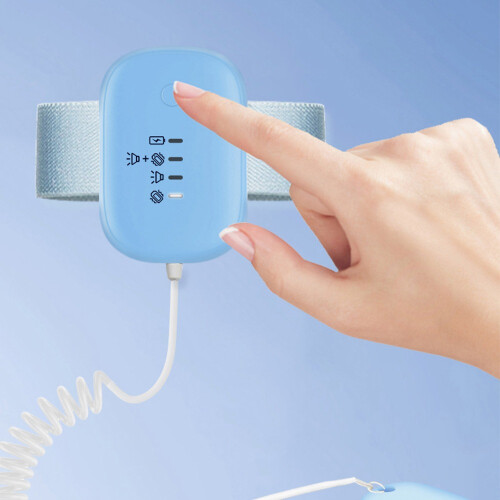 Sengevætingsalarm - Trådløs Magnetisk Sensor for Voksne og Barn Blue 2