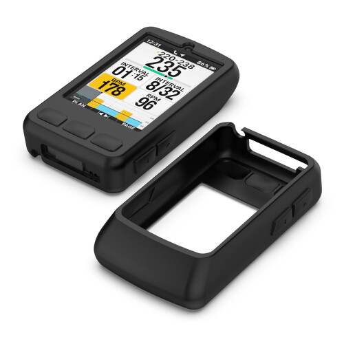 Silicone Protective Case Compatible with Wahoo ELEMNT BOLT V3 & BOLT3 Bike Computer Black 2