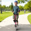 Pogo Stick infantil acolchoado, suporta até 35 kg 2