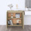 VidaXL (sonoma oak) vidaXL Sideboard Storage Cupboard Cabinet Buffet Highboard Engineered Wood 3