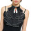 Comfortable Neckwear Detachable False Collar Adaptable to-Black 1