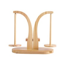 Multipurpose Thread Spool Holder-Wood color Mobile phone holder