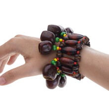 Portable Natural Shell Shaker Spiritual Relax Percussion-Tyep C