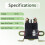 High Quality Starter Solenoid For Lawn Mowers Featuring Durable 6