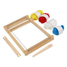 Creative Knitting Craft Tool Set with Wooden Knitting Frame-L