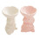 Easters Rabbit Eggs Cup for Holiday Table Setting White-White 6