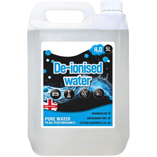 2 x 5 Litre Deionised Water Mineral-Free 1