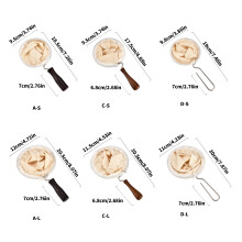 3pcs Washable Cloth Coffee Filter Pouches Coffee Sock-D S