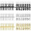 DIY Uhr Zifferblatt Set - Gold, Silber, Schwarz 1