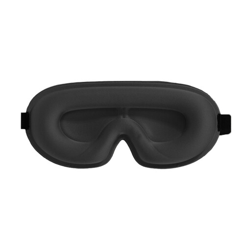 3D Contoured Sleep Eye Mask - Light Blocking & Comfortable Black