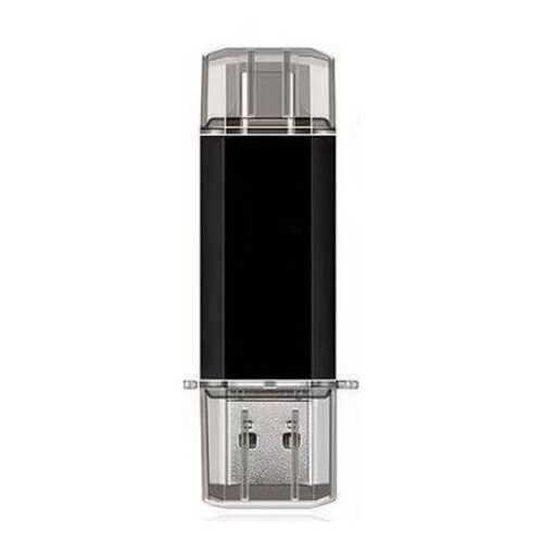Krátký 2v1 USB flash disk Vysokorychlostní USB 3.0 Black  32 GB 1