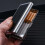 Portable Cigarette Case - Silver Egyptian Design, Holds Thick, Medium, and Slim Cigarettes 5