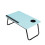 Living And Home Adjustable Laptop Bed Desk with Cup Holder, Blue 4