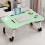 Living And Home (Green) Foldable Laptop Bed Table with USB Ports 1