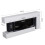 52 Inch Wall-Mounted Electric Fireplace with Remote Control 6