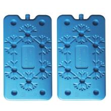 2 Large Slim Ice Block Freezer Boards 400ml Reusable 250mm