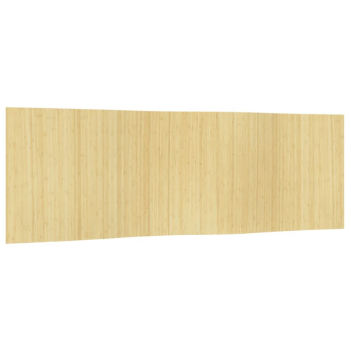 VidaXL vidaXL Room Divider Privacy Screen Panel Room Partition Light Natural Bamboo 1