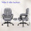 ELFORDSON (Retro Grey) ELFORDSON Massage Office Executive Chair 9