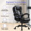 ELFORDSON (Black) ELFORDSON Massage Office Executive Chair 3