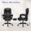 ELFORDSON (Black) ELFORDSON Massage Office Executive Chair 9