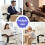 ELFORDSON (Cream) ELFORDSON Massage Office Executive Chair 5