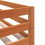 VidaXL vidaXL Bunk Bed with Curtains Bed Frame White&Black 90x200 cm Solid Wood Pine 11