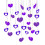 Balloon Rainwire Sequins Pendant for Wedding Decoration 2