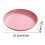 Round Dessert Plate 8.9 in, Plastic Serving Tray 2