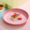Round Dessert Plate 8.9 in, Plastic Serving Tray 5