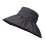 Hopfällbar fiskarhatt för kvinnor, polyester, 55-58 cm 2