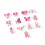 Broche de aleación con cinta rosa – 1 unidad 5