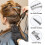 Duck Bill Hair Sectioning Clips Silver 100 pcs 3.5 Inch 2