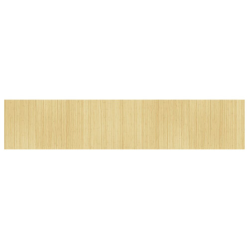 VidaXL vidaXL Room Divider Privacy Screen Panel Room Partition Light Natural Bamboo 2