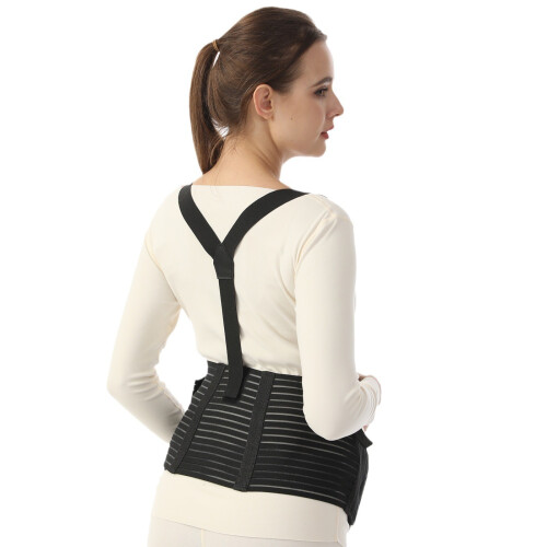 Adjustable Maternity Belly Support Belt for Pregnancy - Breathable & Comfortable  L 1