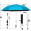 Guarda-sol Lucky Chair com presilha, 42 polegadas, proteção UV 2