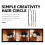 Kit per realizzare chignon – Porta spugne circolari (4 pezzi) 4