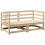 VidaXL vidaXL Garden Sofa Set 2 Piece Outdoor Sofa Set Corner Sofa Solid Wood Pine 2