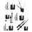 Kit DIY cu mecanism de ceas cu cuarț silențios cu ace metalice 3