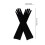 Γάντια Opera Spandex Over-Elbow, Μαύρο Ζεύγος 3